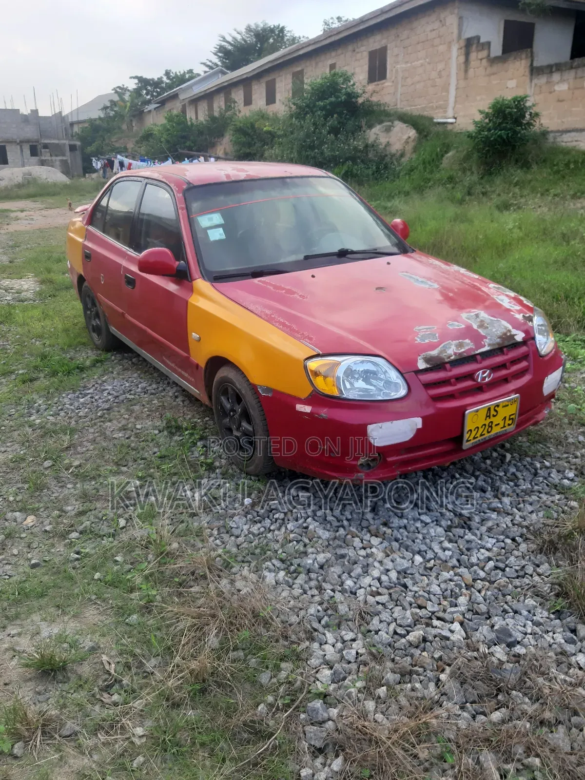 Hyundai Accent 2005 Red