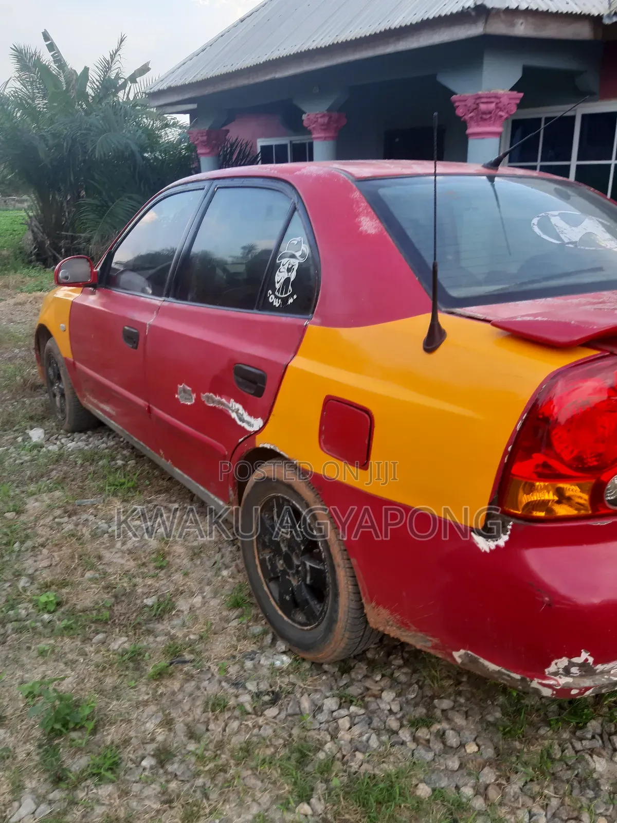 Hyundai Accent 2005 Red