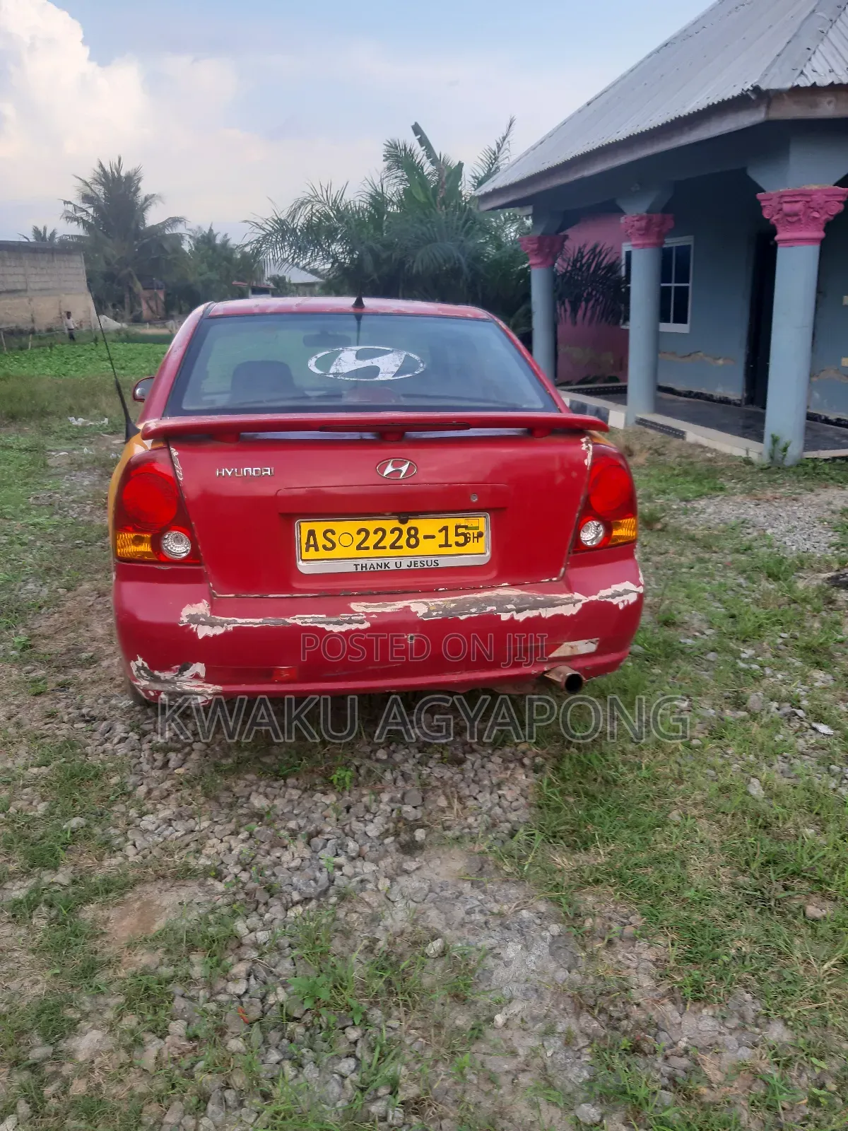 Hyundai Accent 2005 Red
