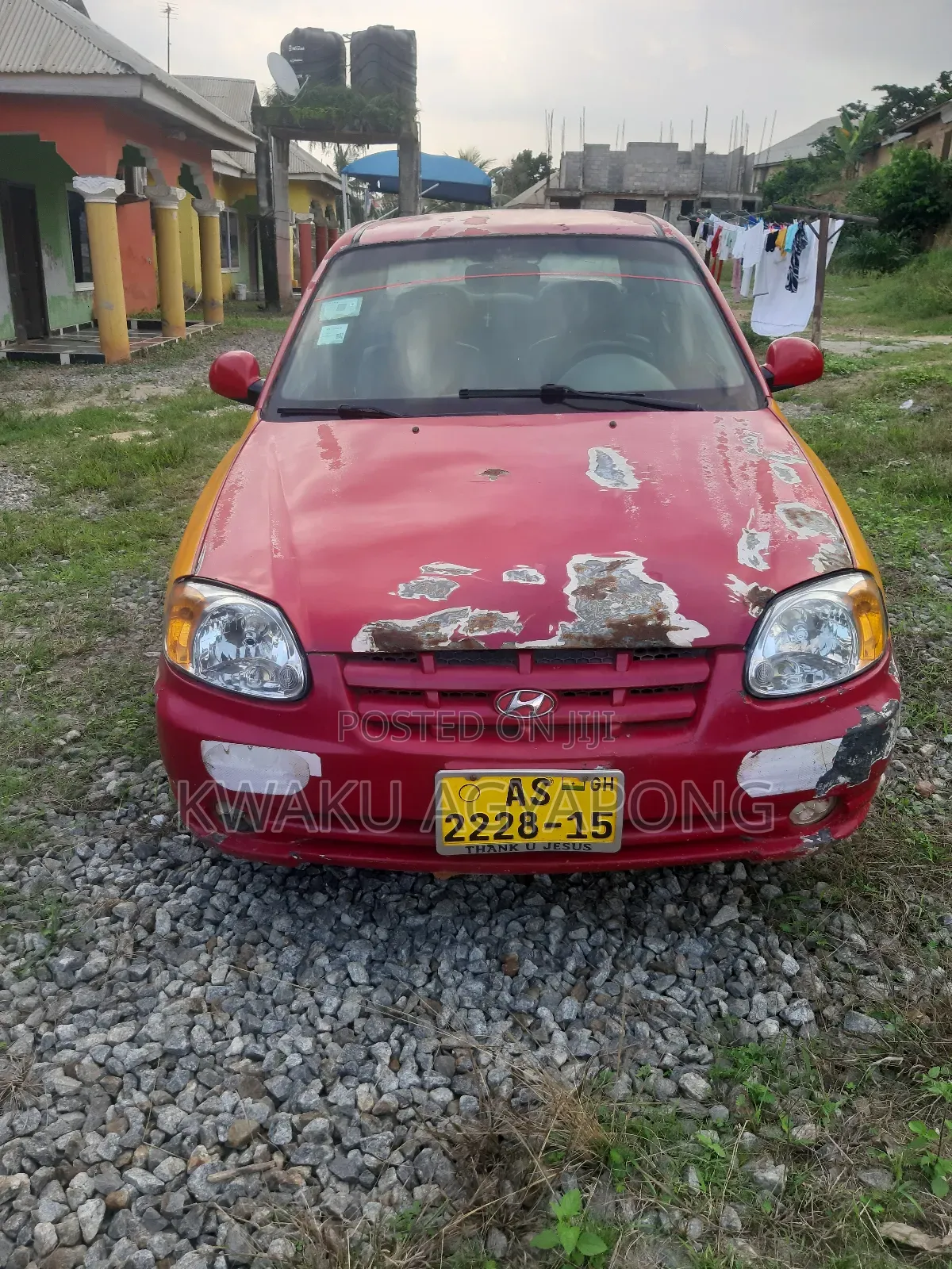 Hyundai Accent 2005 Red