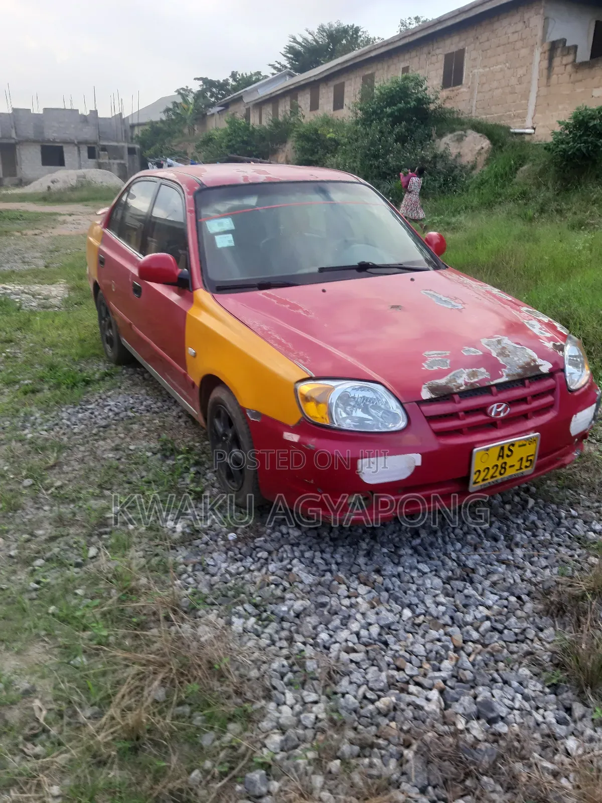 Hyundai Accent 2005 Red
