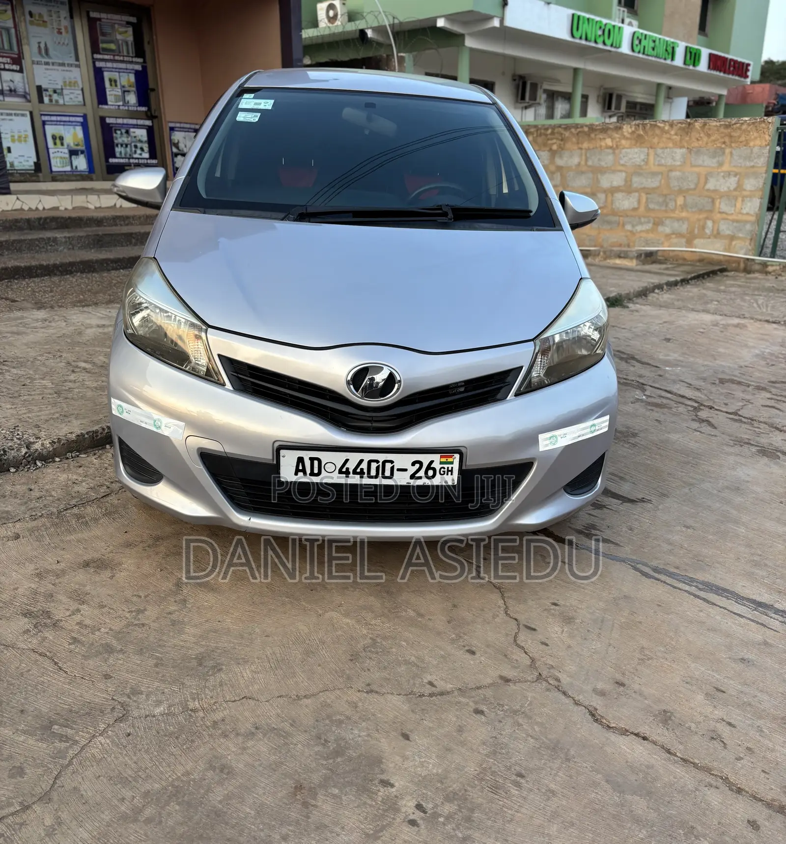 Toyota Vitz 1.3 AWD 3dr 2013 Silver
