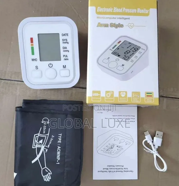 Digital Blood Pressure Monitor – BP Machine