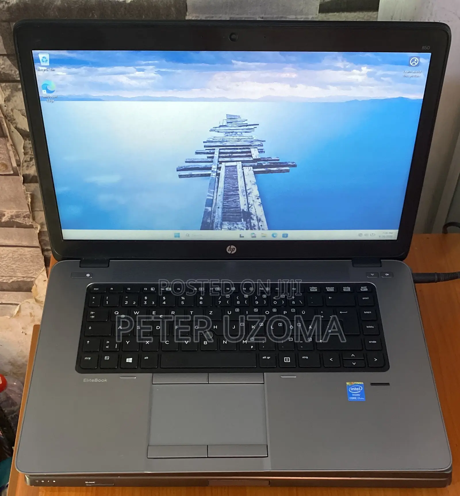 Laptop HP EliteBook 850 8GB Intel Core i7 SSD 256GB