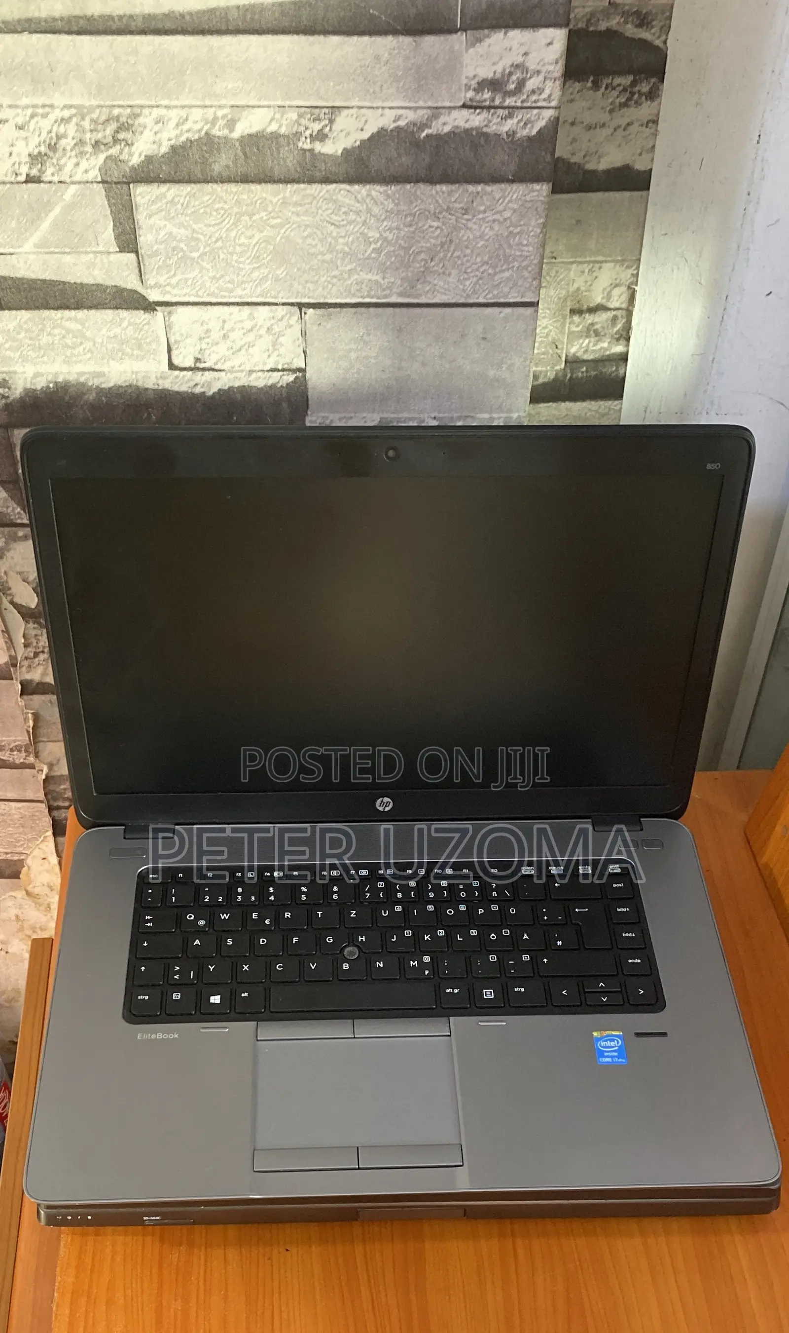 Laptop HP EliteBook 850 8GB Intel Core i7 SSD 256GB