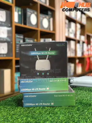 Hikvision (Ds-3wr4g12c) 1200mbps 4g Lte Dual Band Router