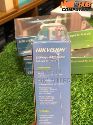 Hikvision (Ds-3wr4g12c) 1200mbps 4g Lte Dual Band Router