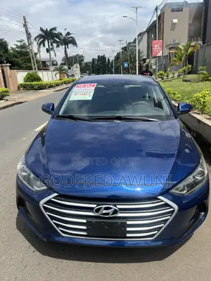 Hyundai Elantra 2017 Blue