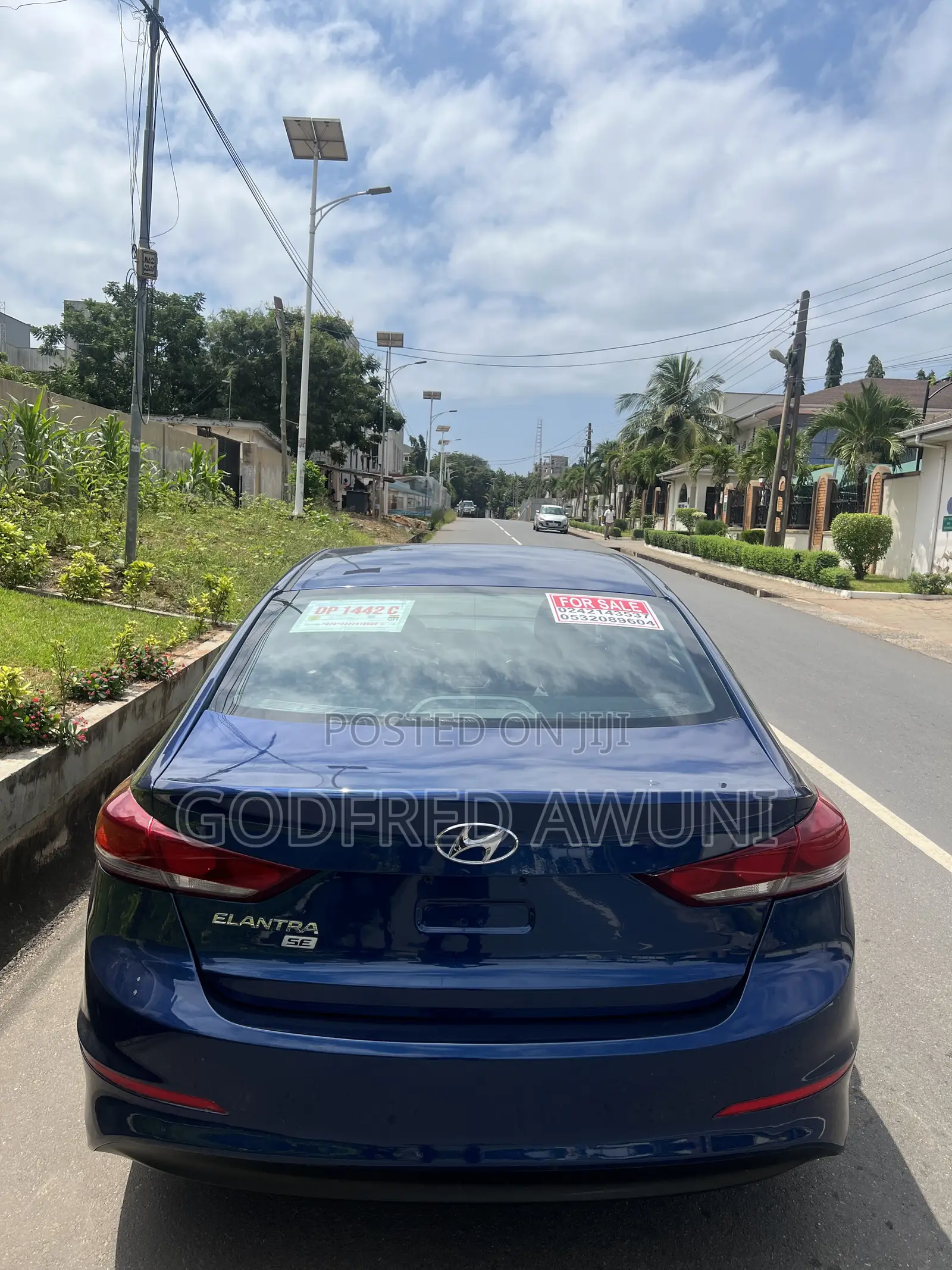 Hyundai Elantra 2017 Blue