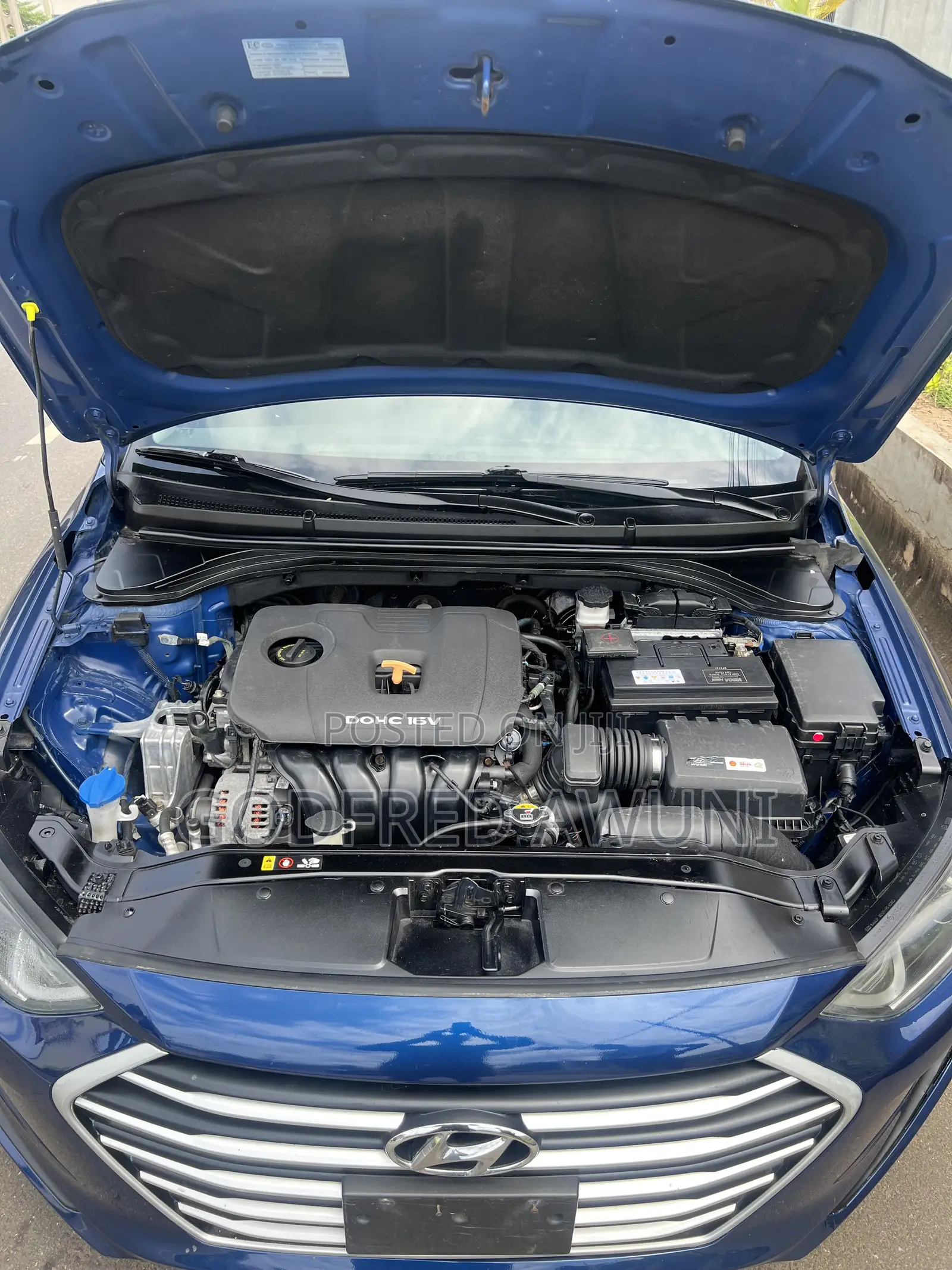 Hyundai Elantra 2017 Blue