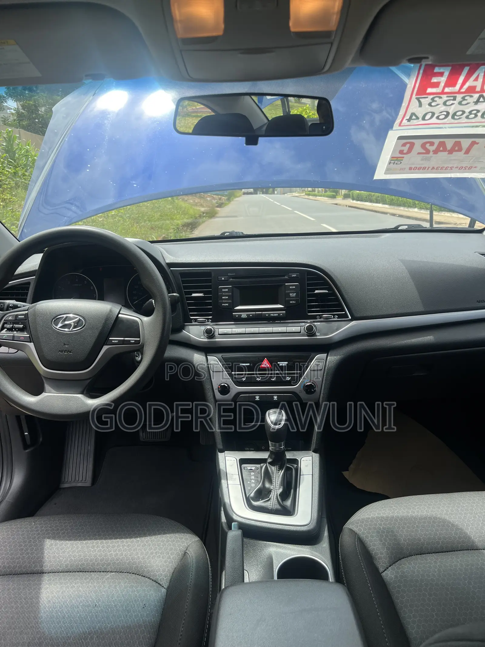 Hyundai Elantra 2017 Blue
