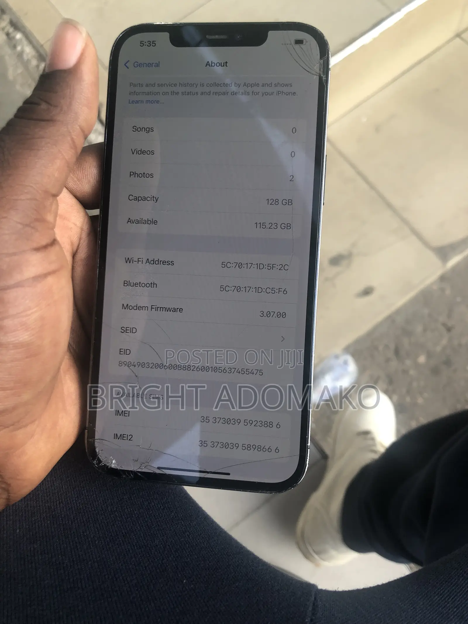 Apple iPhone 12 Pro Max 128 GB Black