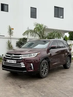 Toyota Highlander XLE 4x2 V6 (3.5L 6cyl 8A) 2018 Burgundy