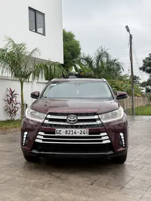 Toyota Highlander XLE 4x2 V6 (3.5L 6cyl 8A) 2018 Burgundy
