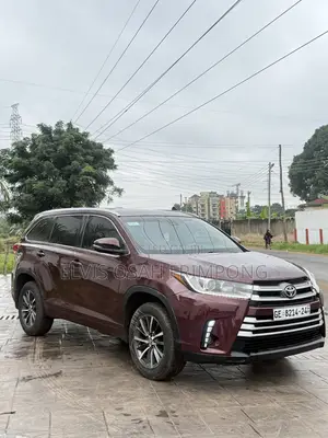 Toyota Highlander XLE 4x2 V6 (3.5L 6cyl 8A) 2018 Burgundy