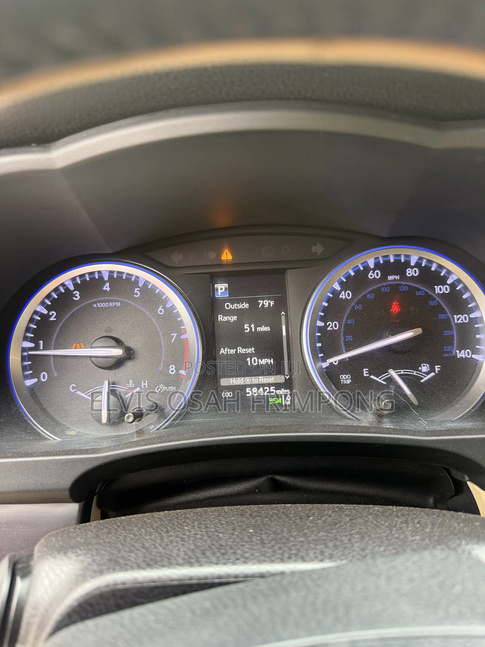 Toyota Highlander XLE 4x2 V6 (3.5L 6cyl 8A) 2018 Burgundy