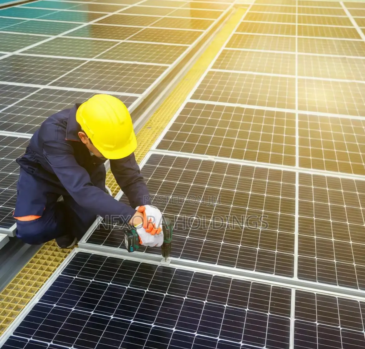 Portable Solar Power Station Kit