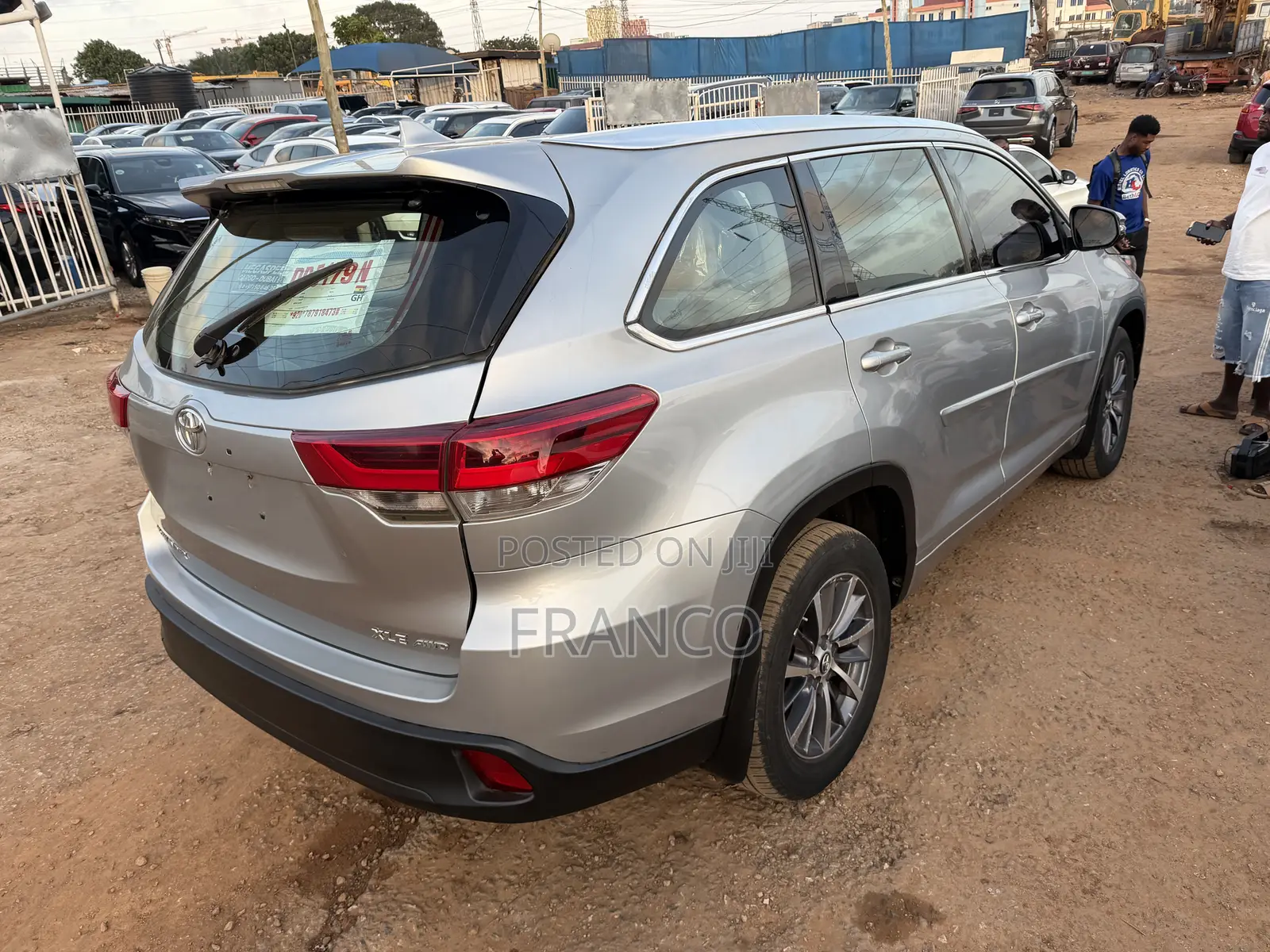 Toyota Highlander XLE 2019 Gray