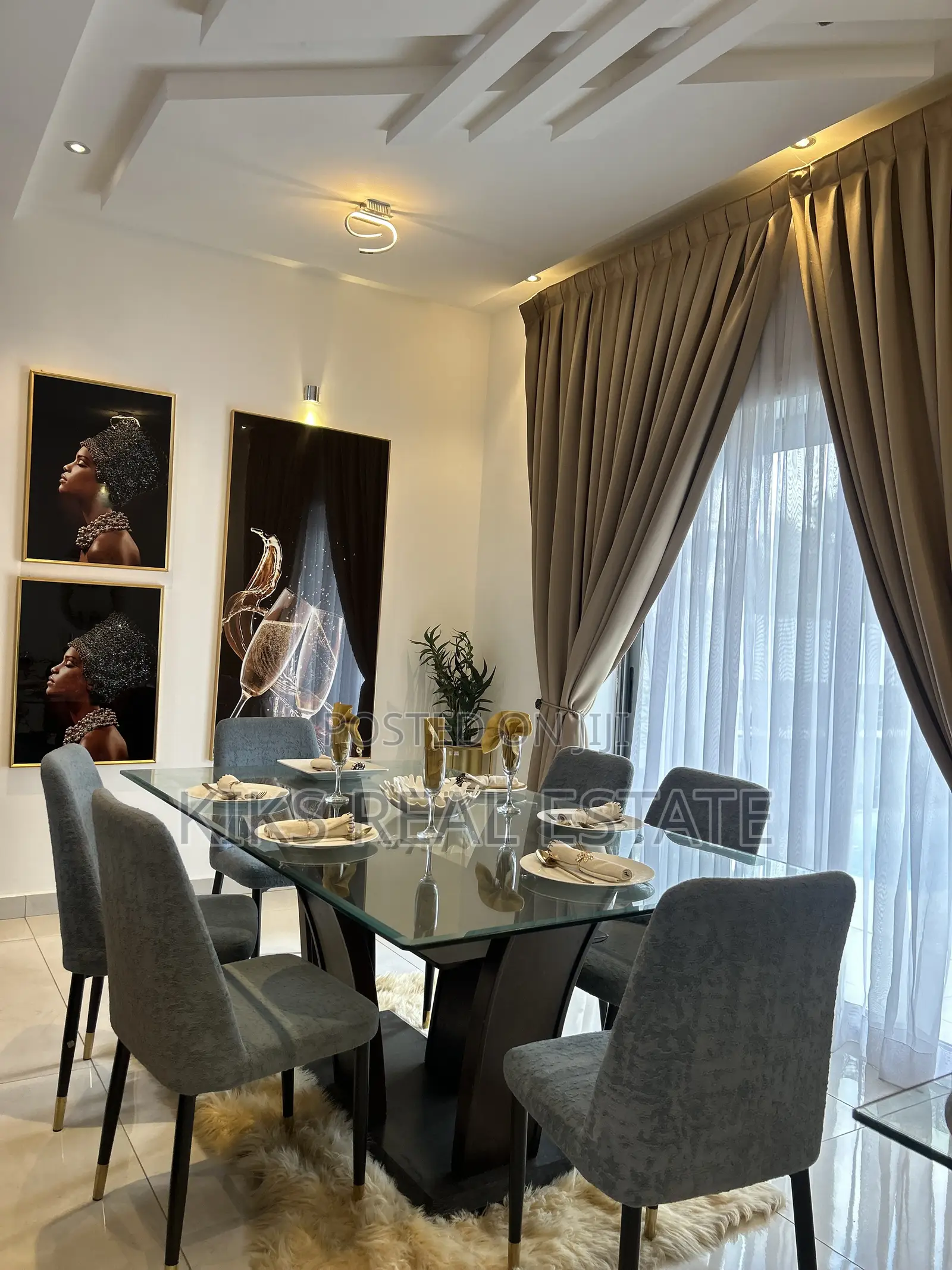 Furnished 4bdrm Duplex in Ability for sale