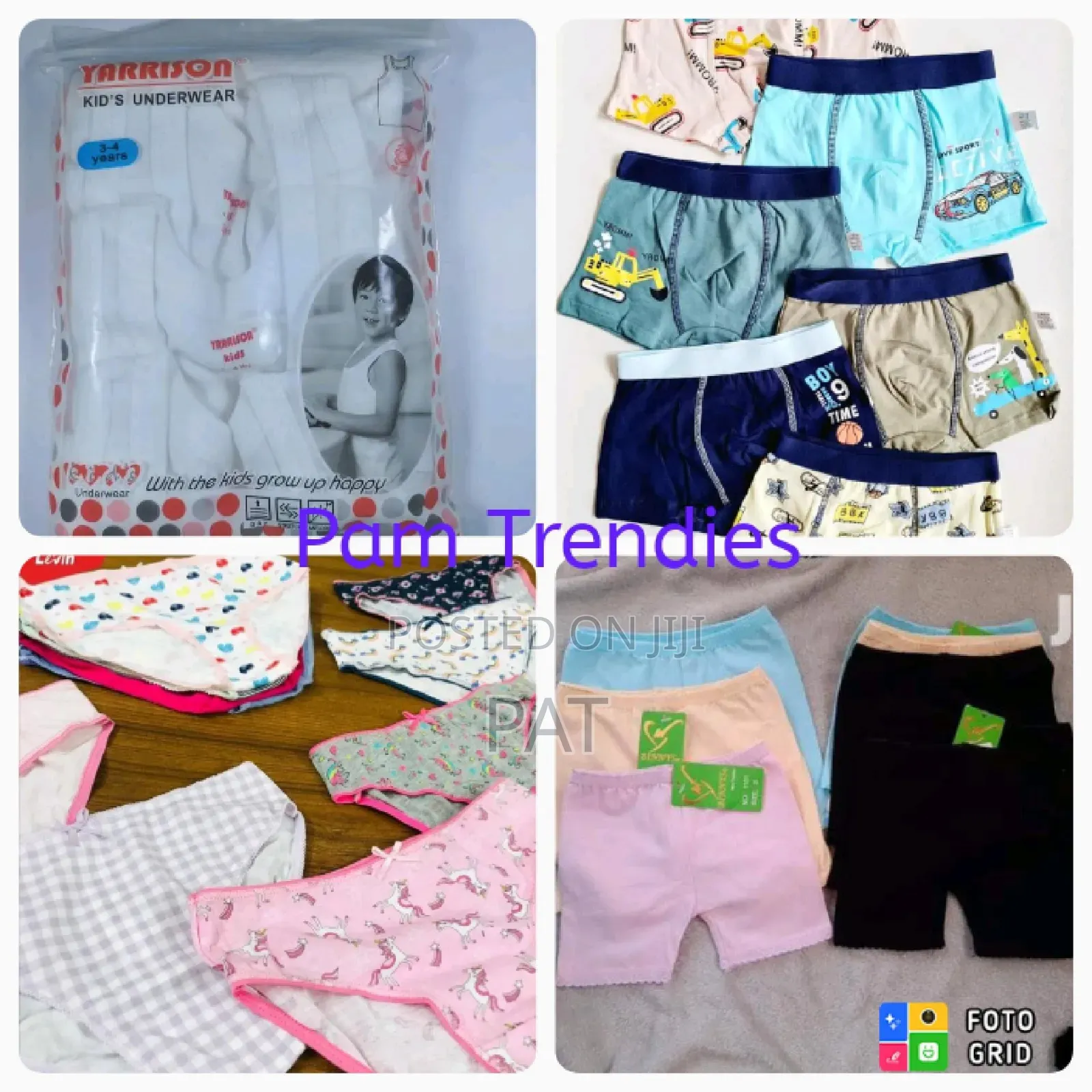 Children Underwear, Socks N Pyjamas
