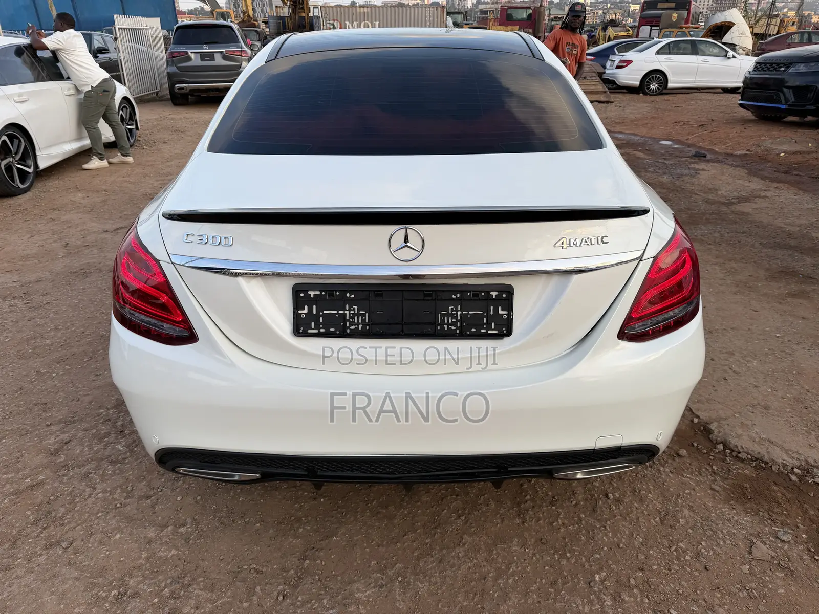 Mercedes-Benz C300 Sport 4Matic Sedan AWD (2.0L 4cyll 7A) 2016 White