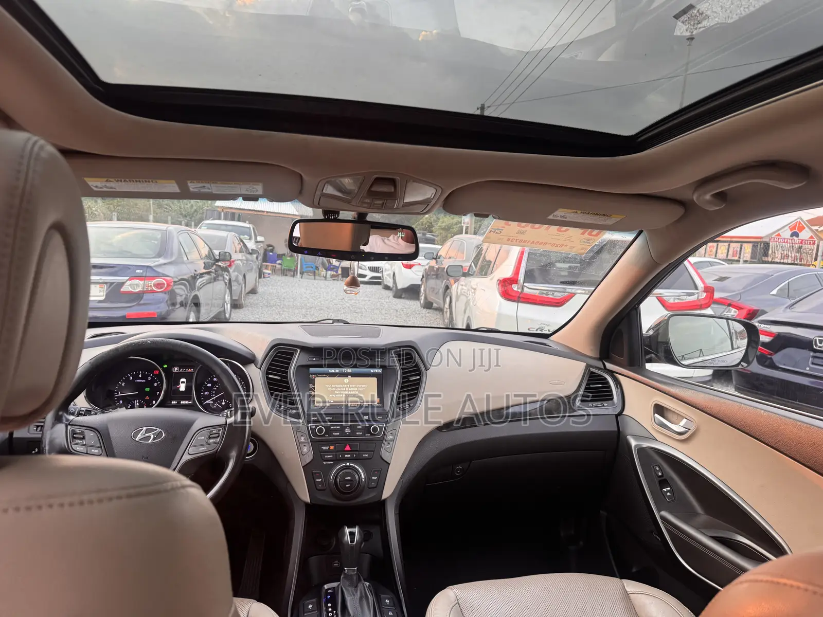Hyundai Santa Fe SE Ultimate AWD 2017 Black