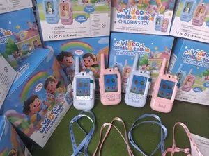 Kids Walkie Talkie Toy With Camera and LCD Screen 2Way Communication
