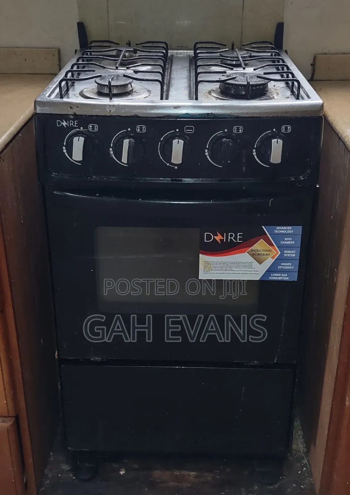 Dzire Gas Cooker With 2 Cylinder