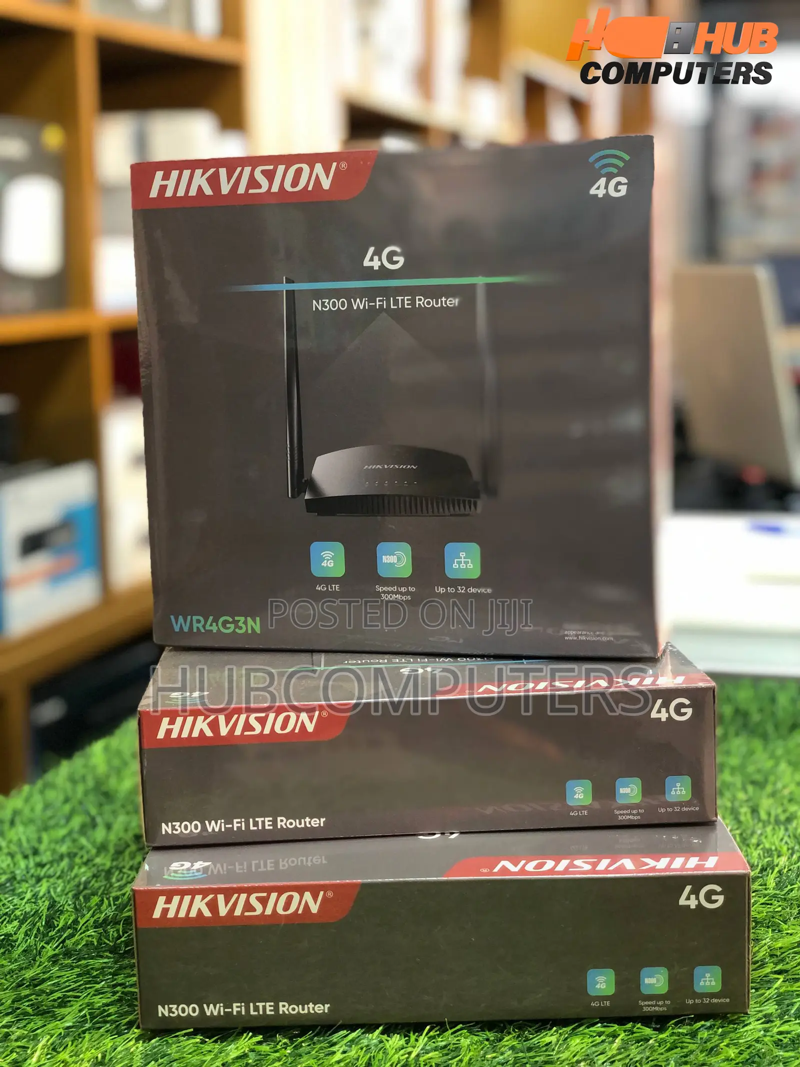 Hikvision Wr4g3n 4g N300 Lte Router