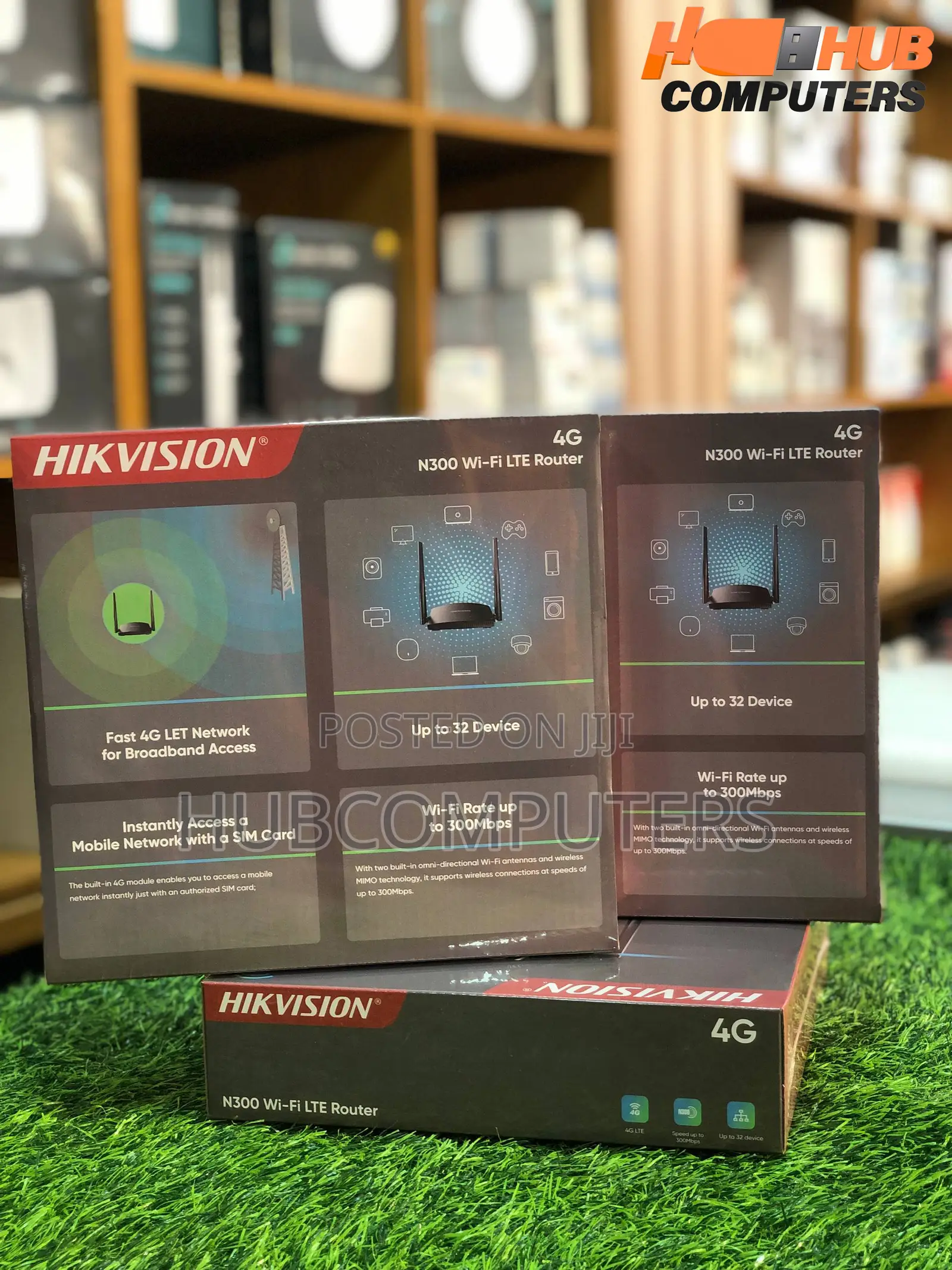 Hikvision Wr4g3n 4g N300 Lte Router