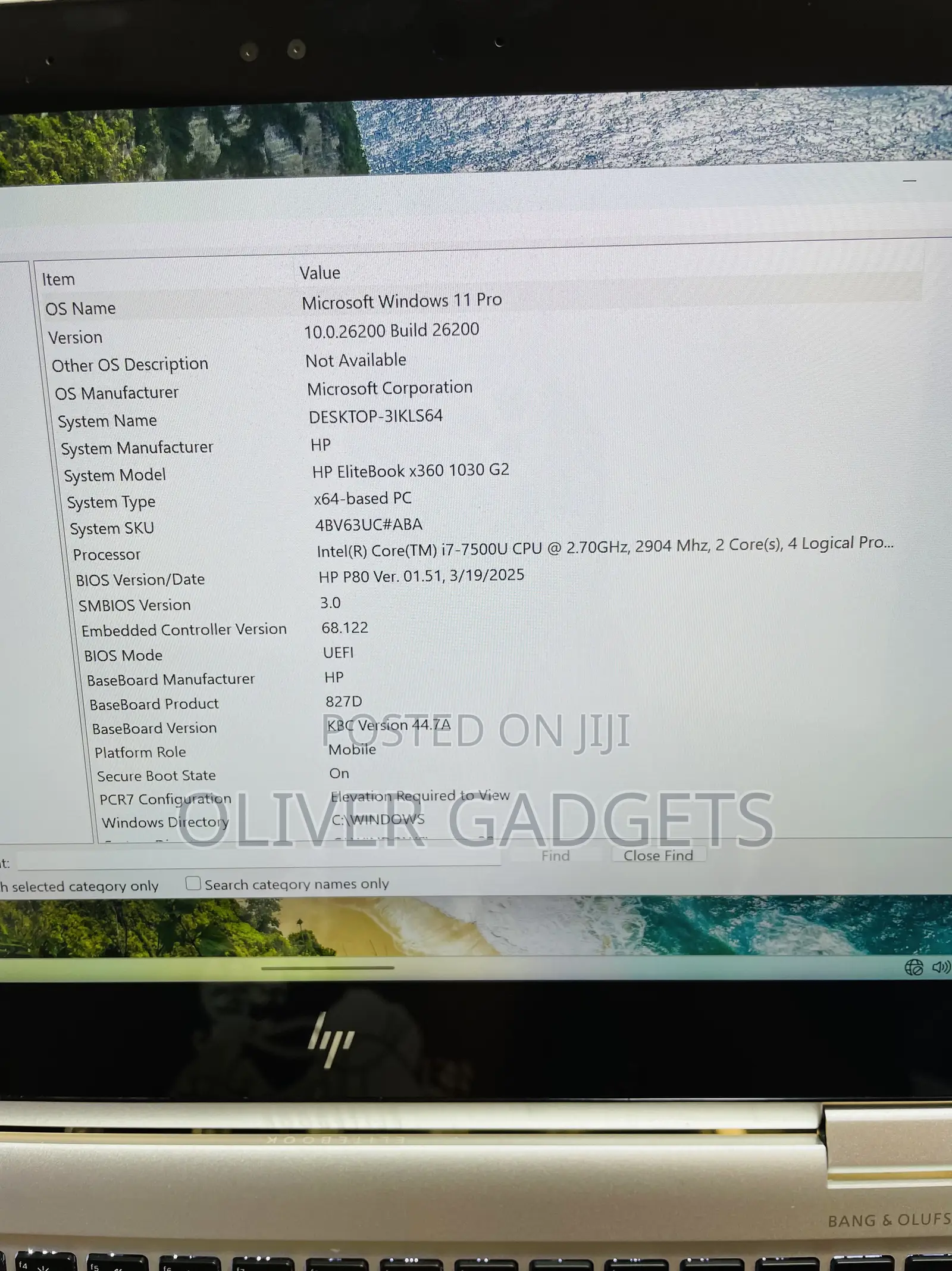 Laptop HP EliteBook x360 1030 G2 16GB Intel Core i7 SSD 256GB