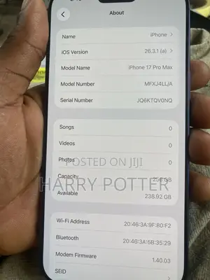 New Apple iPhone 17 Pro Max 512 GB