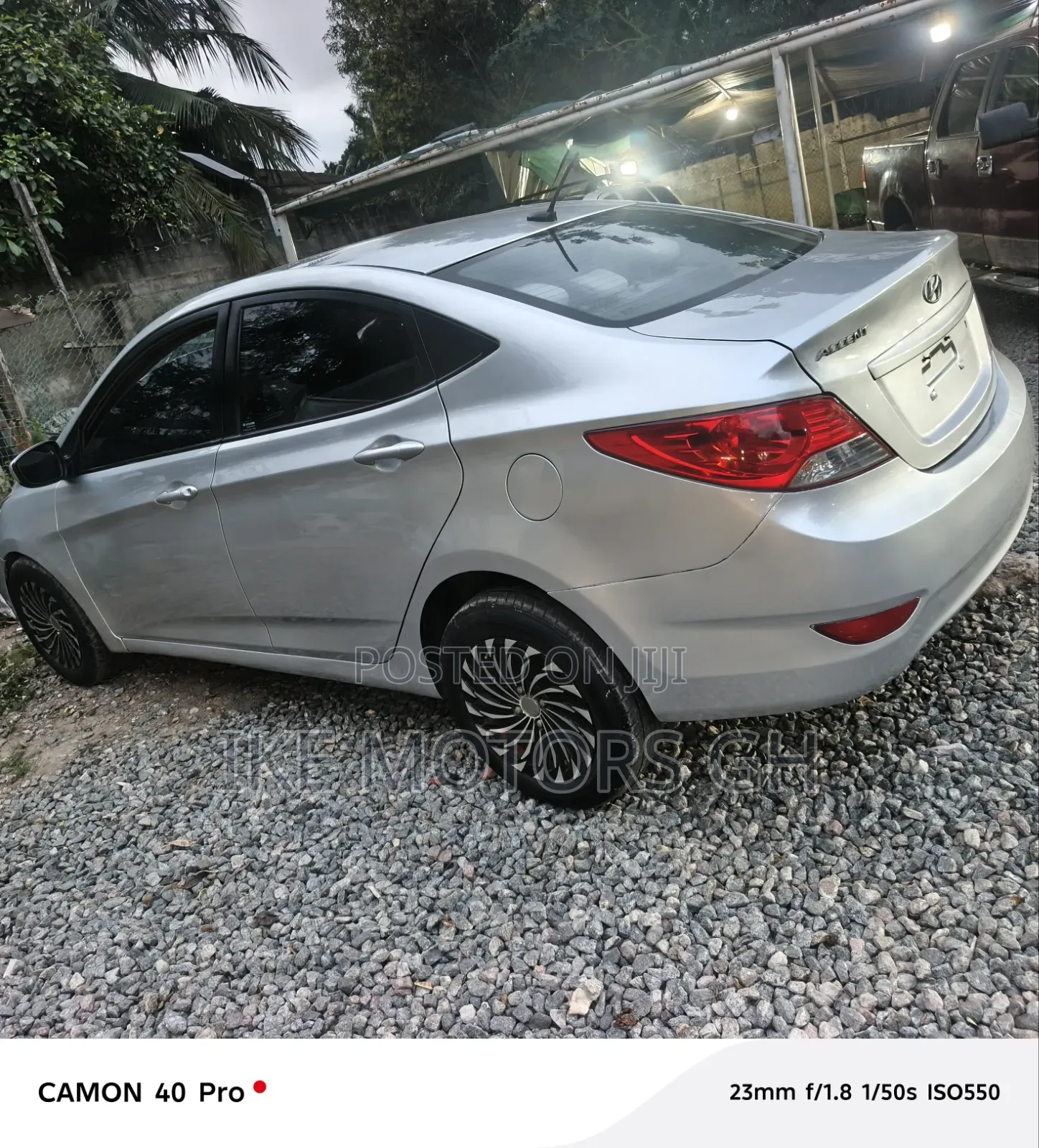 Hyundai Accent 2012 Silver