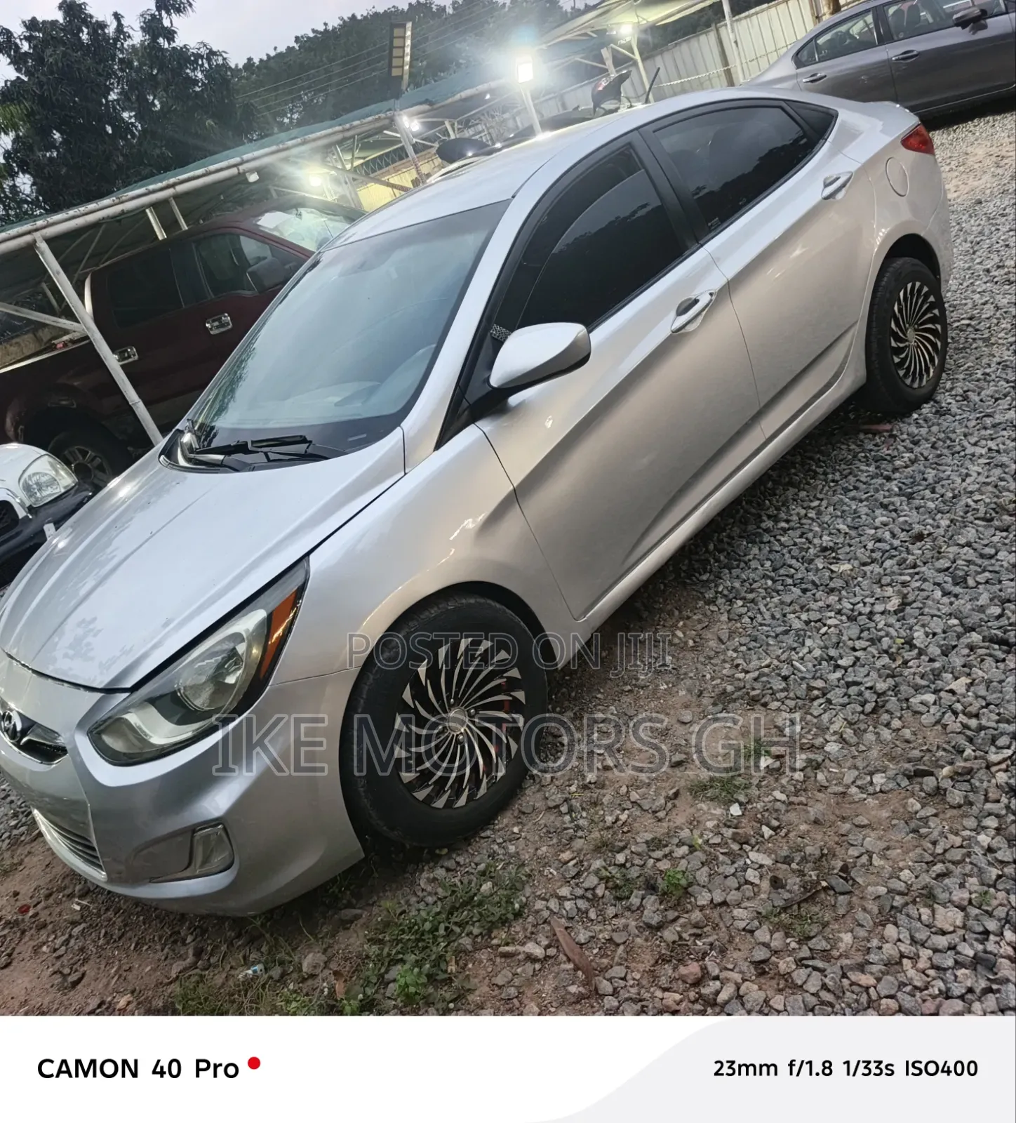 Hyundai Accent 2012 Silver