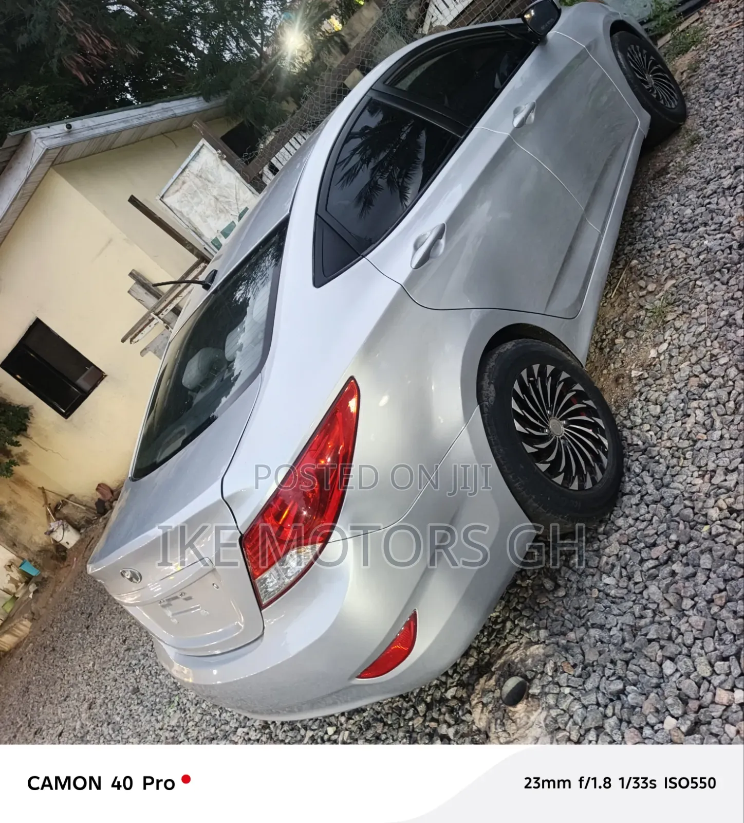 Hyundai Accent 2012 Silver