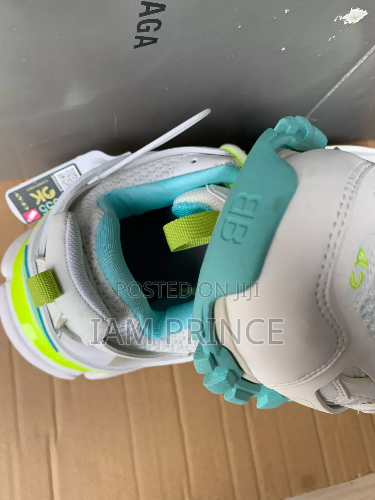 Balenciaga Track Sneakers White and Lemon Green Size 40-44