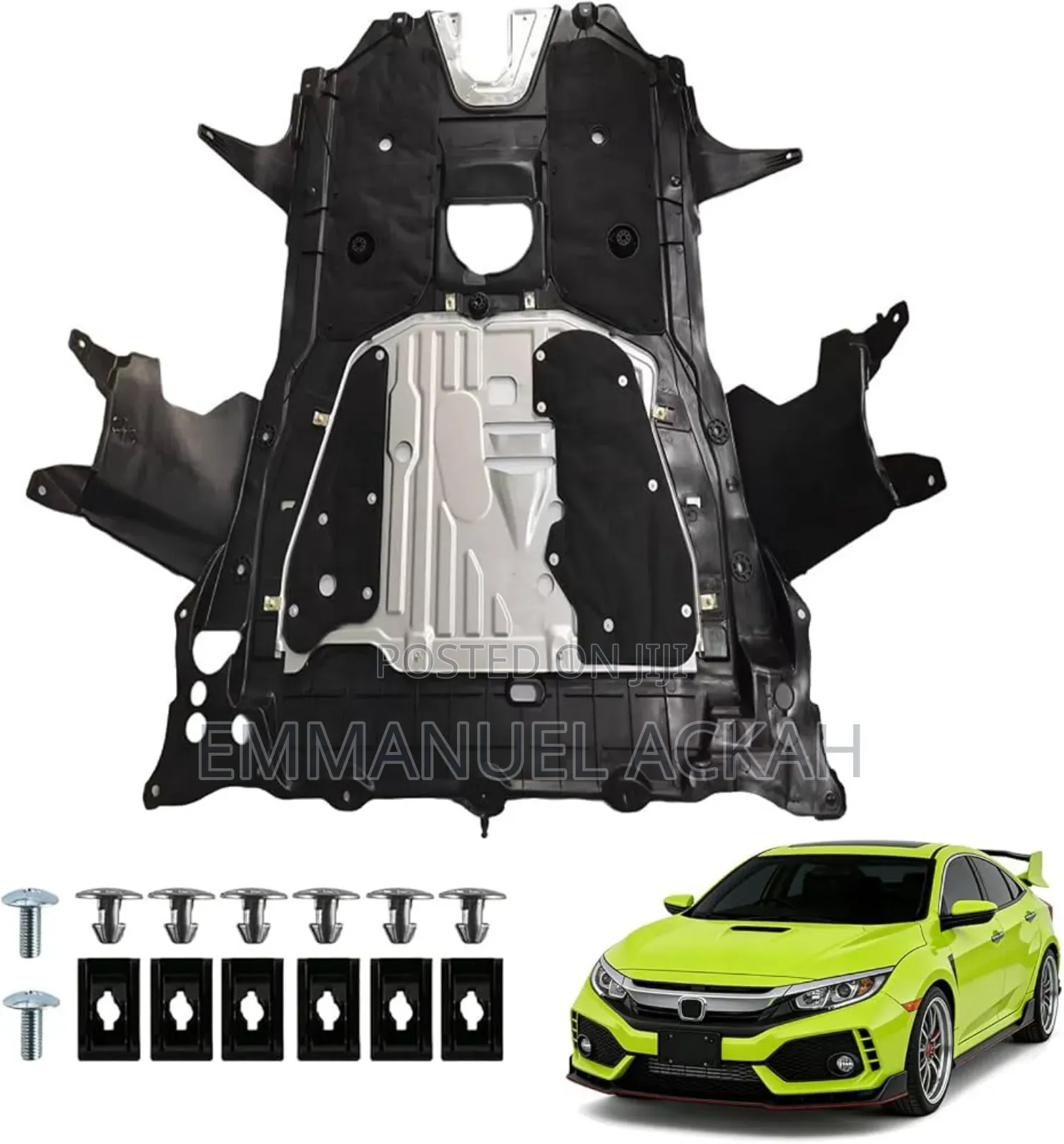 Honda CR-V, Civic,HR-v 2016 to 2018 Engine Under Cover, Under Panel