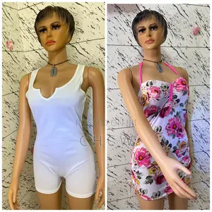 A White Jumpsuit Roper and a Colorful Beach Bikini Wear