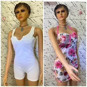 A White Jumpsuit Roper and a Colorful Beach Bikini Wear