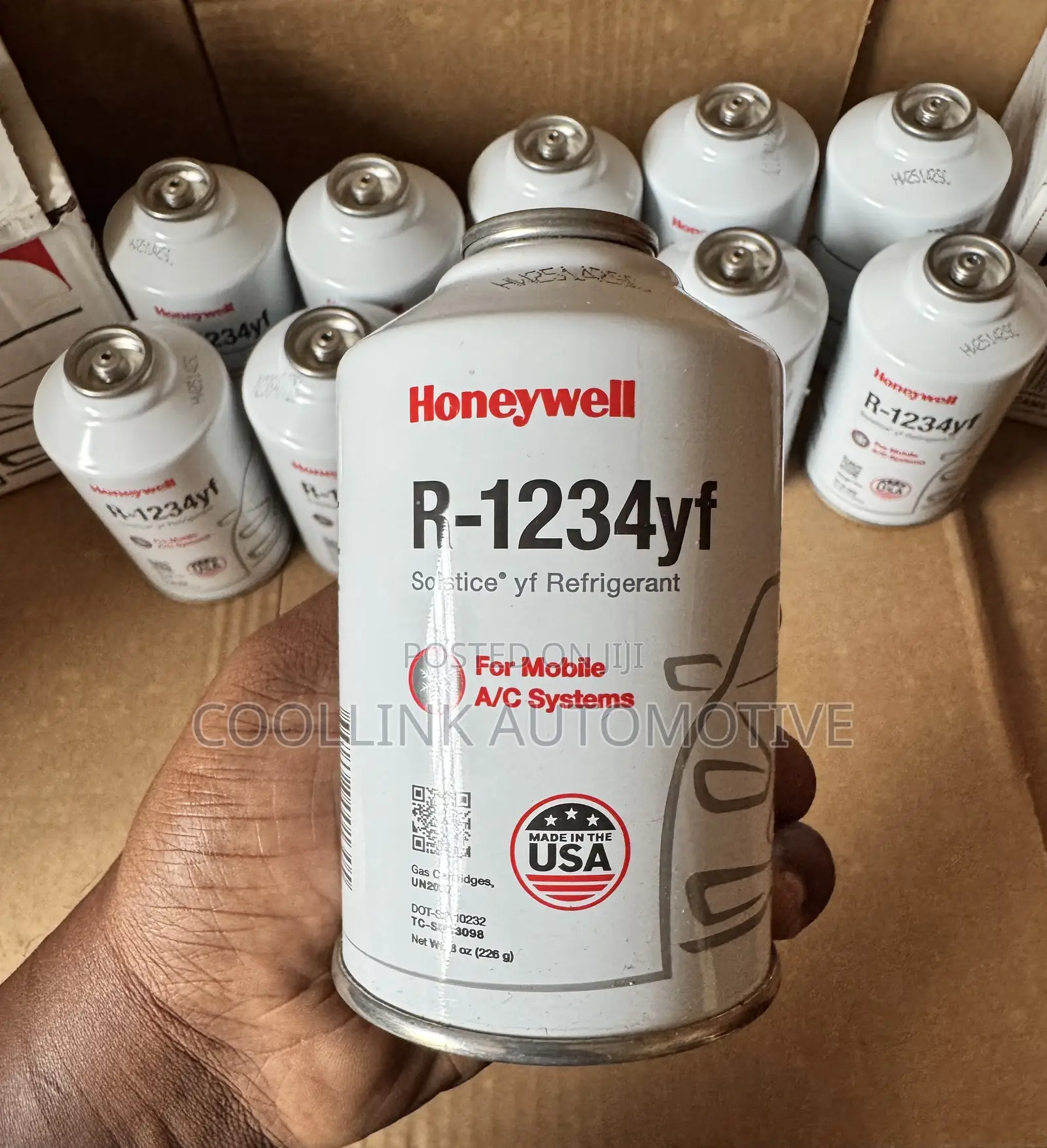 Honeywell 1234yf AC Refrigerant (226grams)