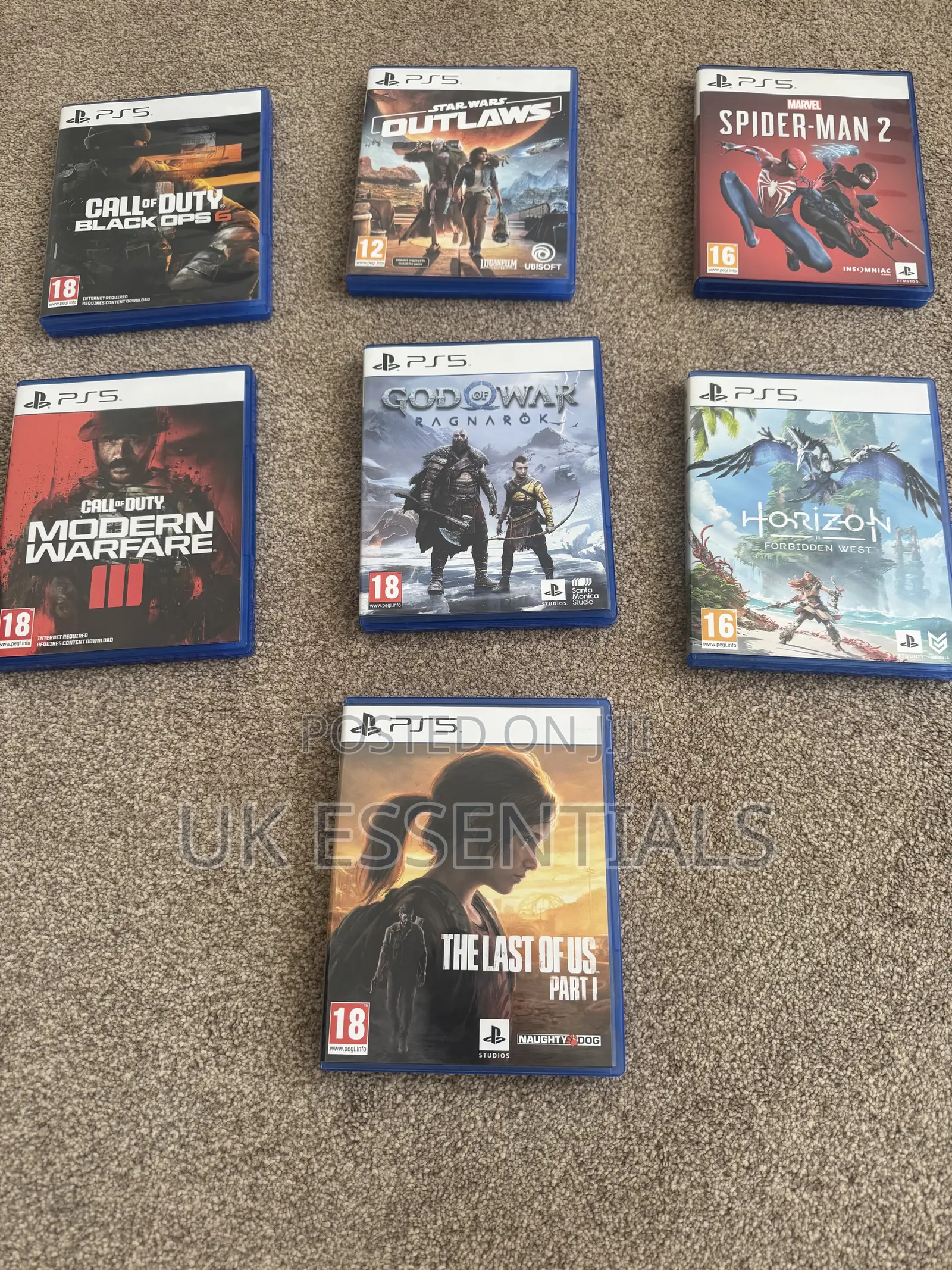 PlayStation 5 Games Ps5 CDS