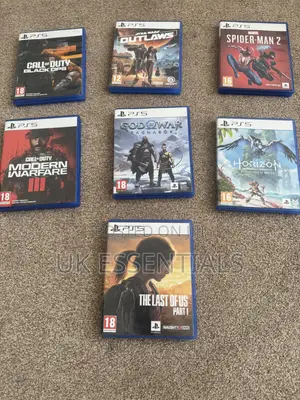 PlayStation 5 Games Ps5 CDS