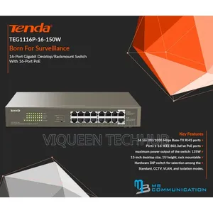 Tenda TEG1116P-16-150W