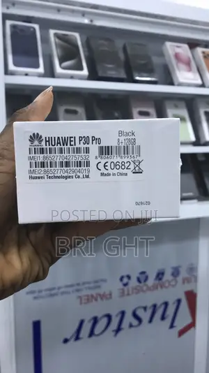 New Huawei P30 Pro 128 GB Black