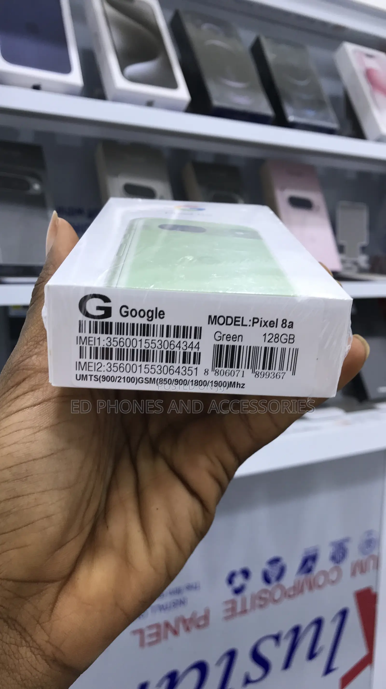 New Google Pixel 8a 128 GB Green