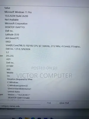 Laptop Dell Latitude 3510 8GB Intel Core i5 SSD 256GB