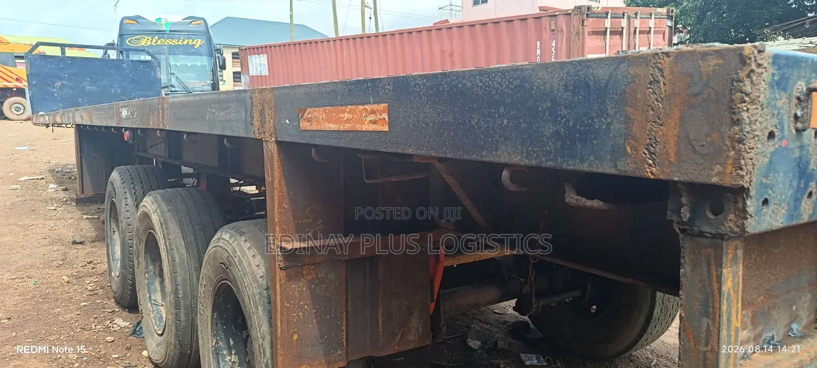4-Axle Spring Trailer for Sale