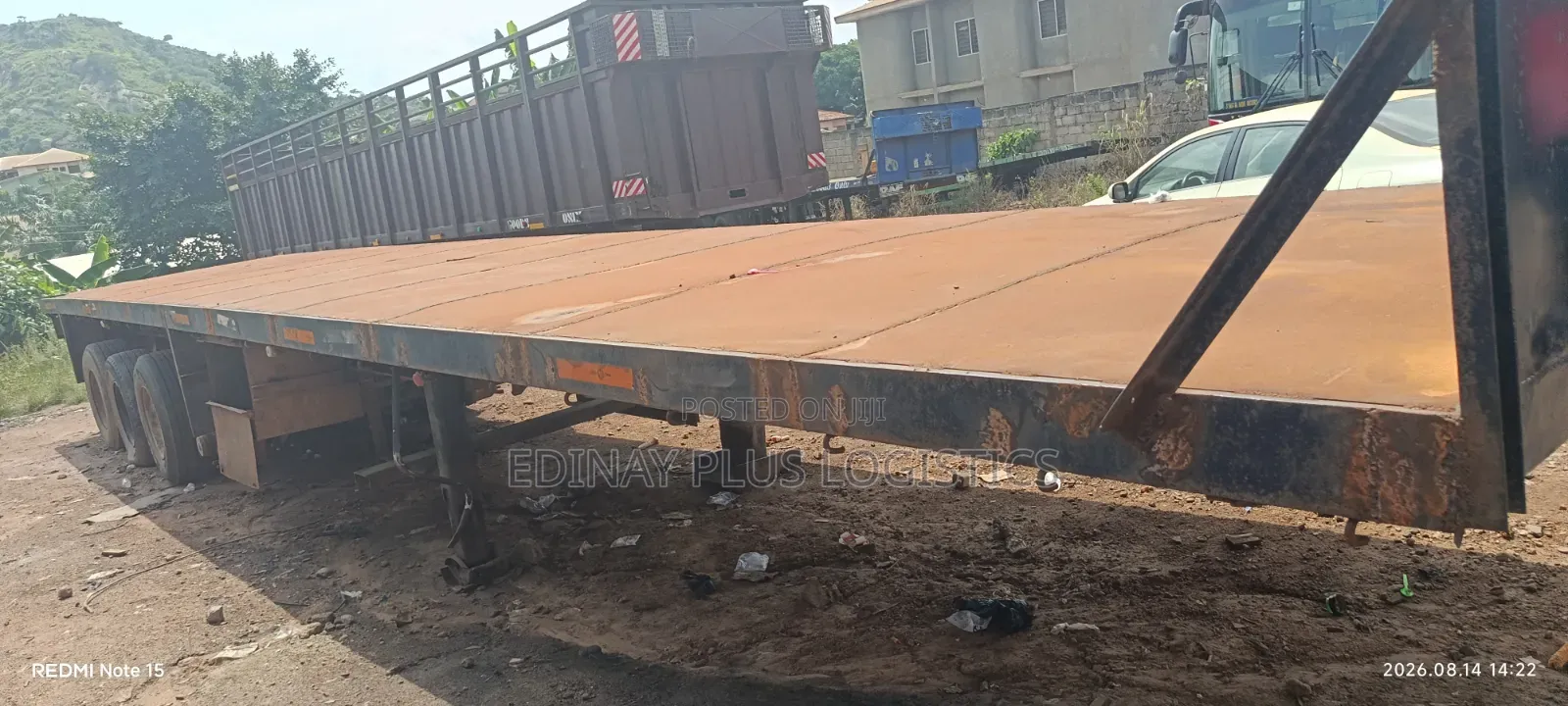 4-Axle Spring Trailer for Sale