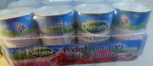 Original Valfrutta Peeled Tomatoes- 400g×12 Pack From UK