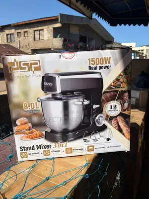 3 in 1 DSP 1500W 8 Liters Stand Mixer